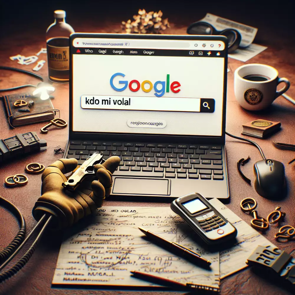 google kdo mi volal