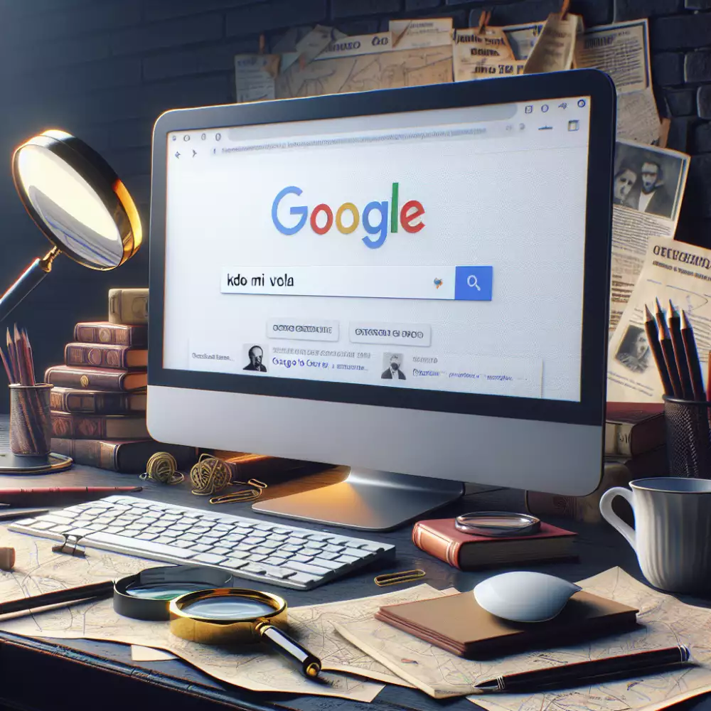 Google Kdo Mi Volal