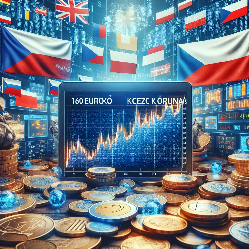 160 eur to czk