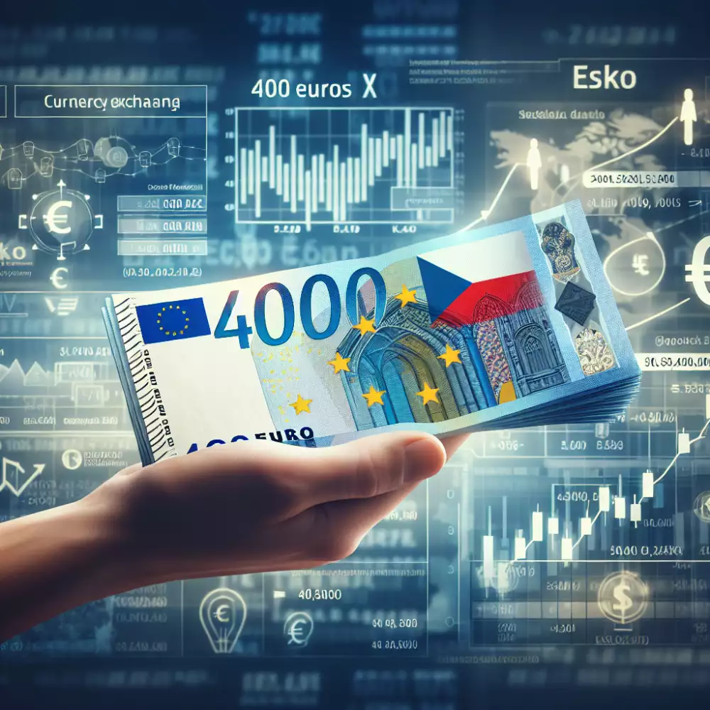 400 eur to czk