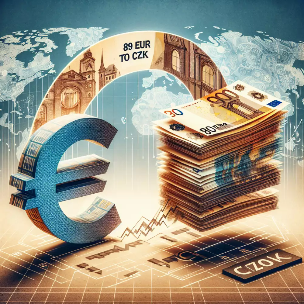 89 eur to czk