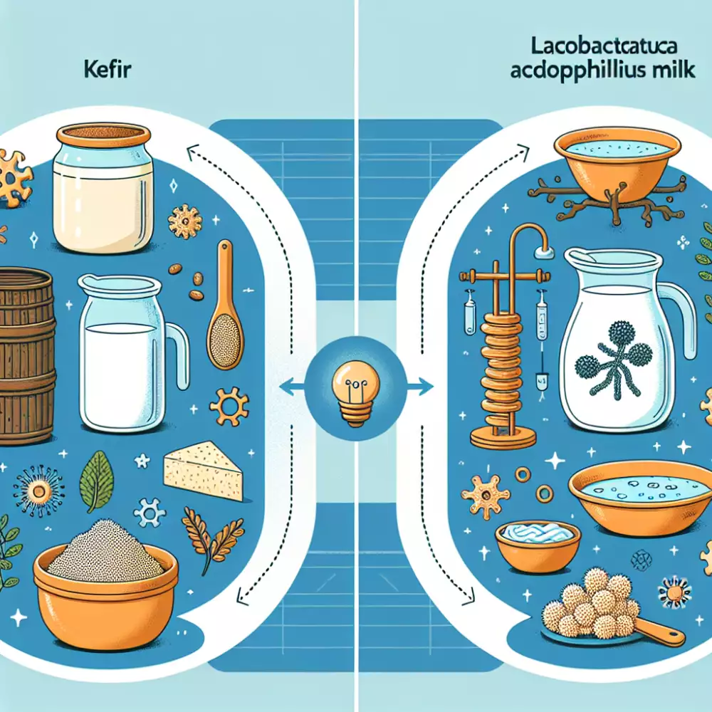 Rozdíl Mezi Kefírem A Acidofilním Mlékem